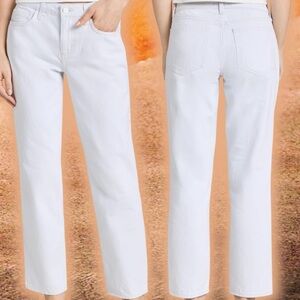 NWT L’AGENCE ‘Mateo’ Mid-Rise Slouchy Straight Leg Jeans in “Blue Frost” Size 24